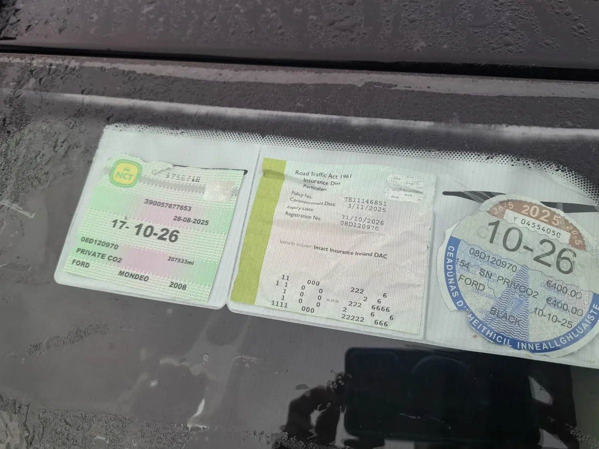 Ford Mondeo 2008/NCT/TAX Till Nov 26 - Image 4