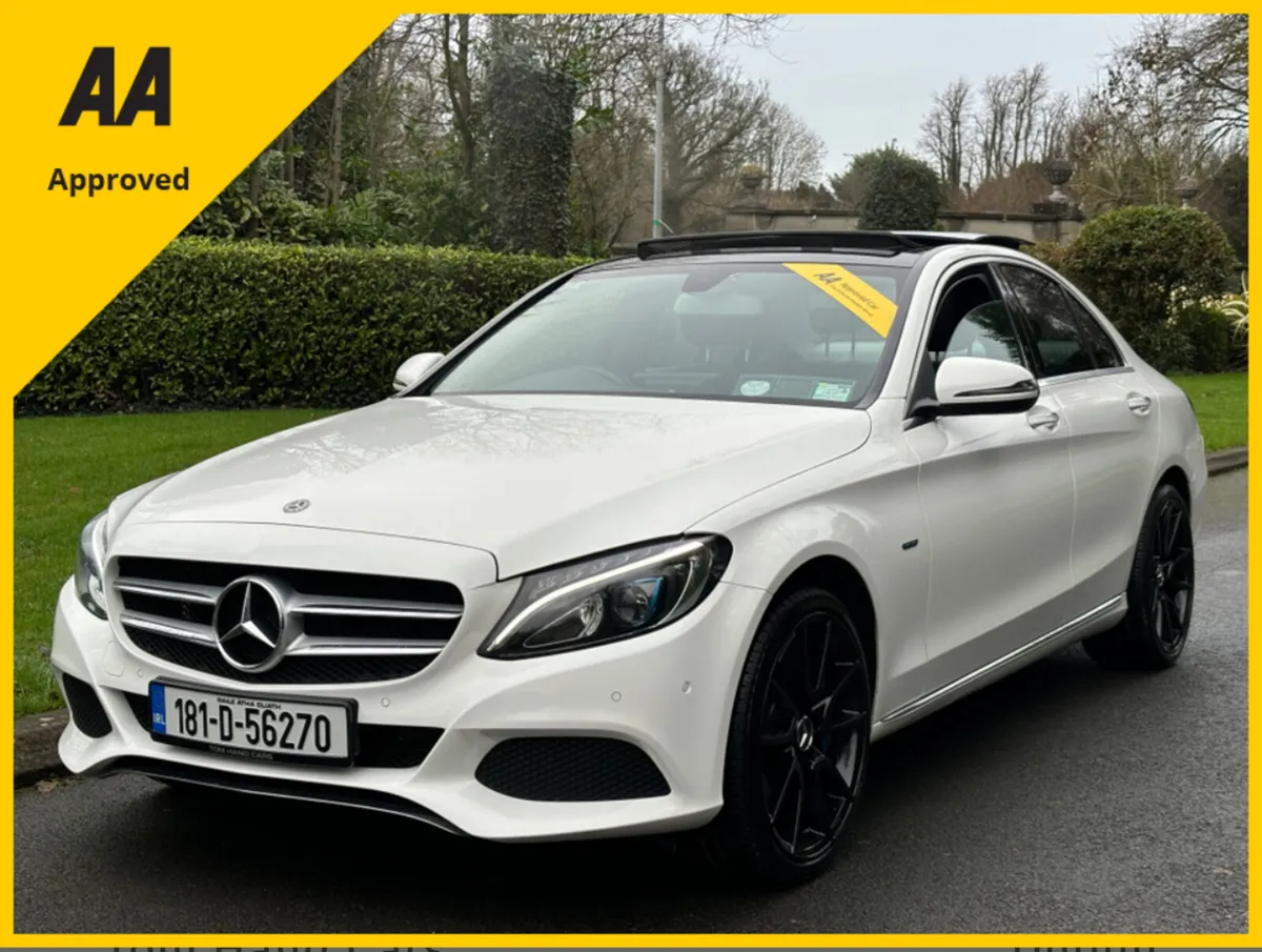 Mercedes-Benz C350e PREMIUM 2018 *PAN ROOF*LOW KLM - Image 2