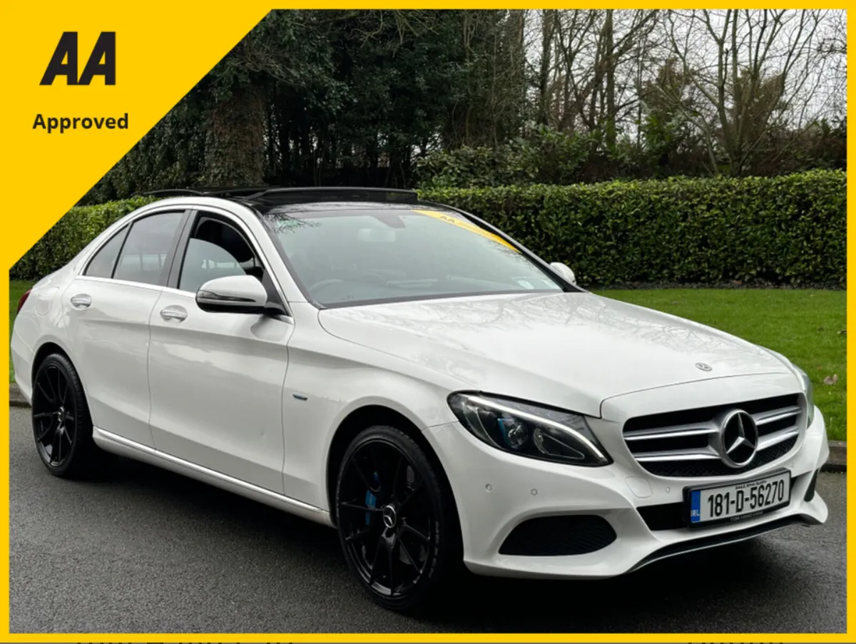 Mercedes-Benz C350e PREMIUM 2018 *PAN ROOF*LOW KLM - Image 1