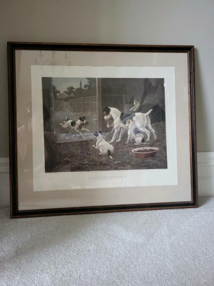 Large framed print - Image 1
