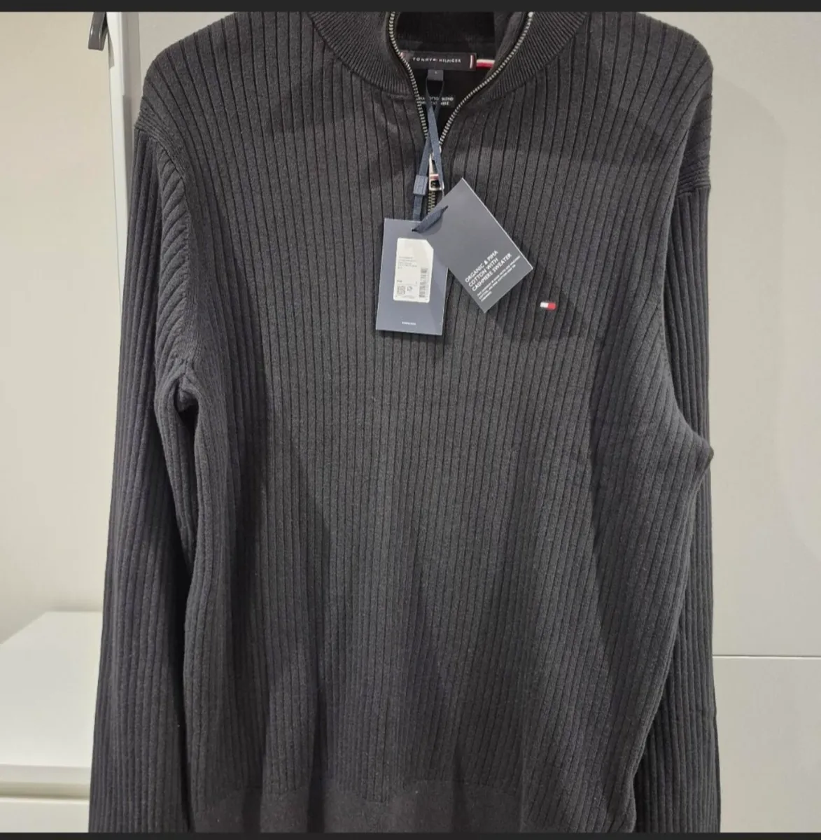 Tommy Hilfiger Pima Cashmere Half Zip - Image 1