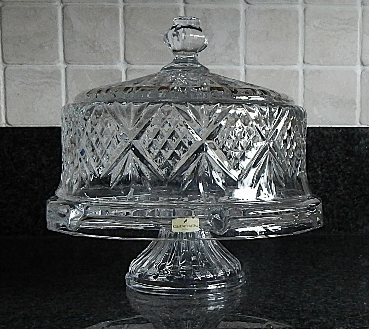 Killarney Crystal Celebration 4 in 1 Cake Stand - Image 1