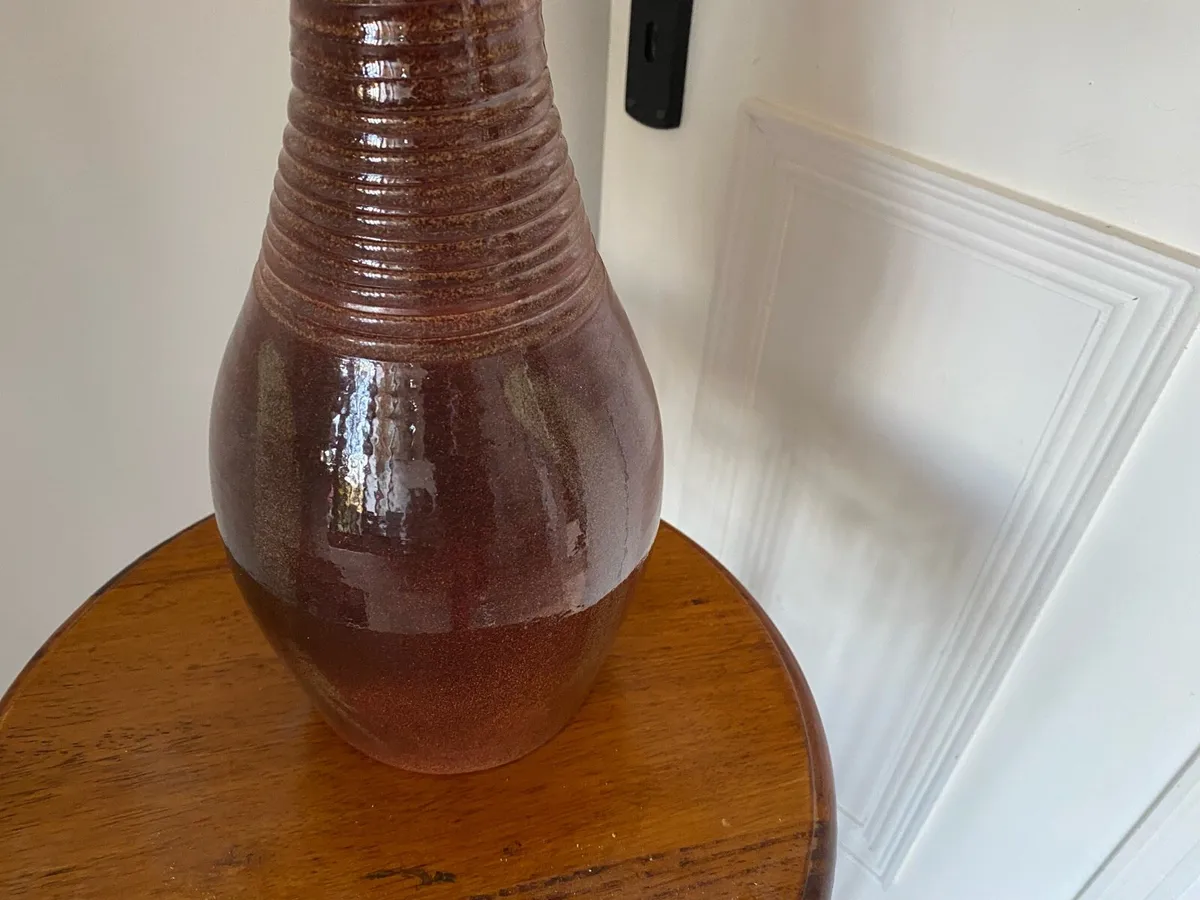 Ceramic lamp with lampshade - Image 2