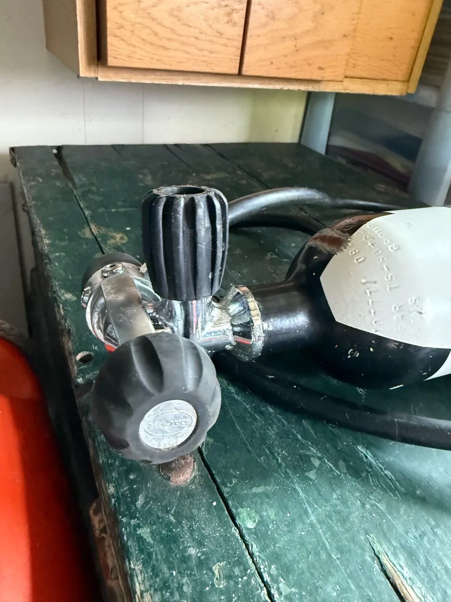 Scuba diving pony bottle and reg - Image 3