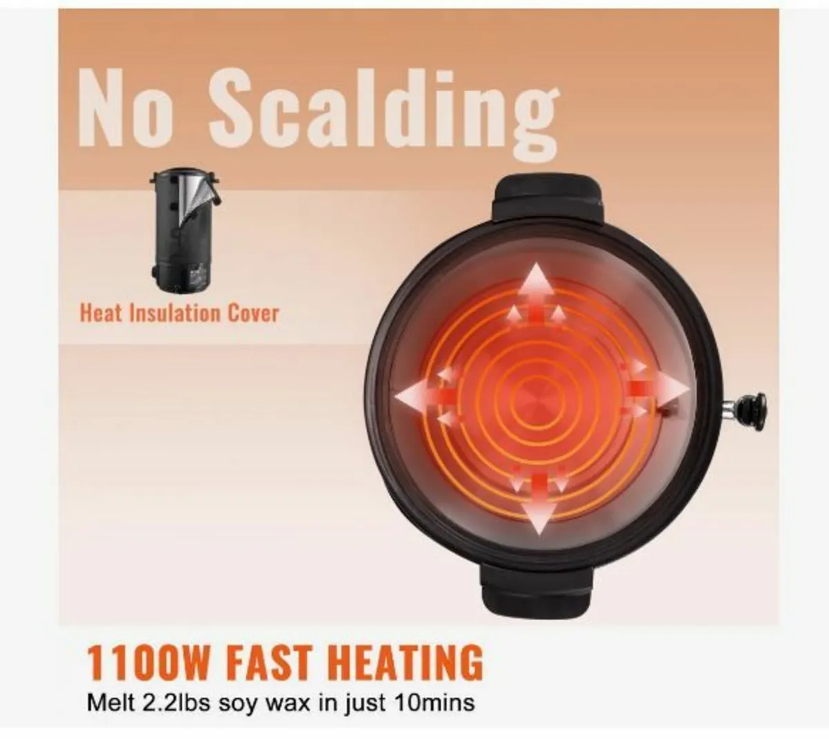 Wax Melter for Candle Making 10Liter - Image 4