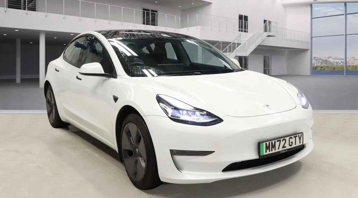 2022 Tesla Model 3 Long Range AWD saloon - Image 1