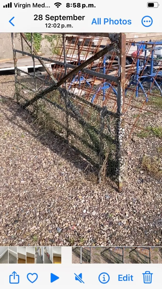 Old forged gate - Image 1