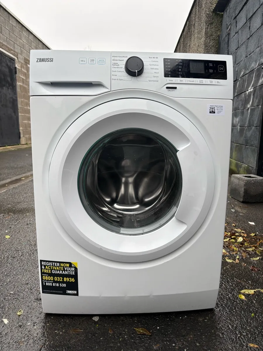 Zanussi Washing Machine - Large 10kg Drum