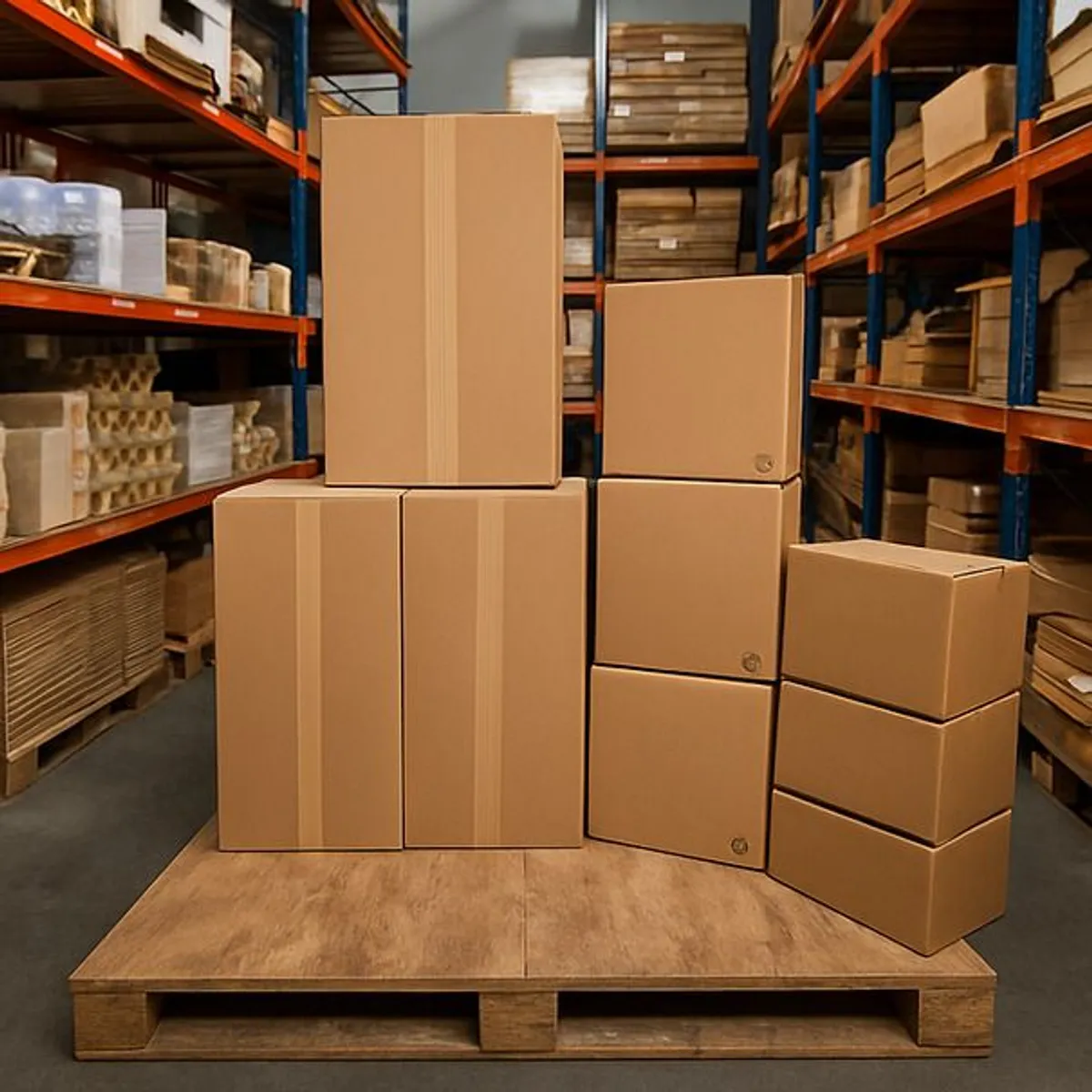 Medium Moving Box Set of 9 - Image 1