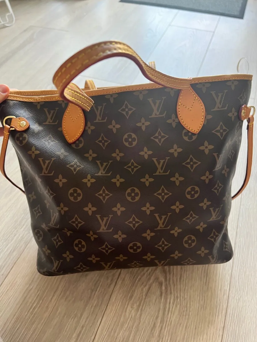 LV inspired real leather bag - Image 1