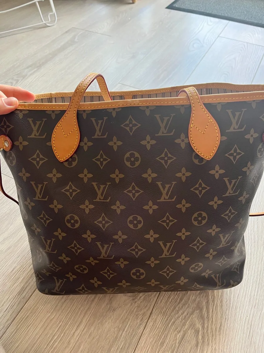 LV inspired real leather bag - Image 2