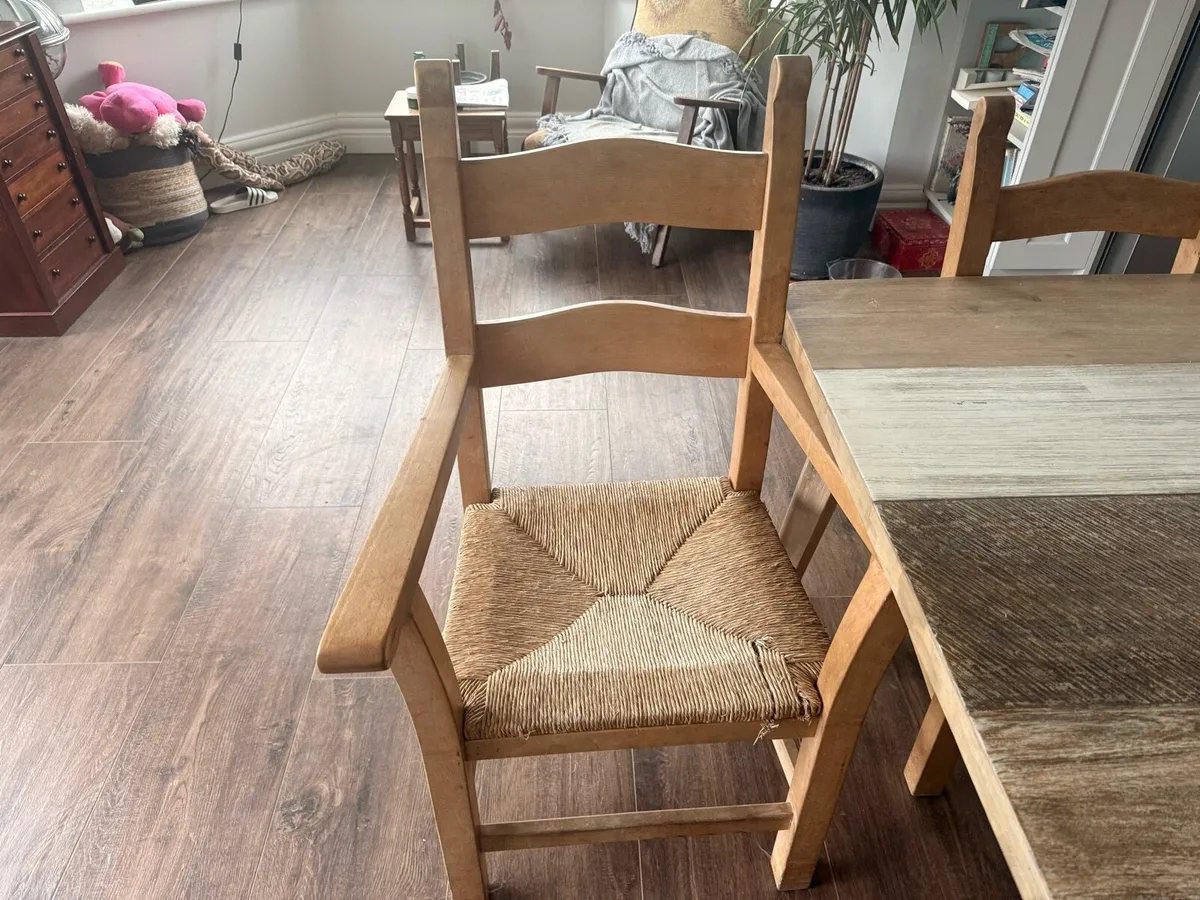 Solid wood dining chair - Image 4