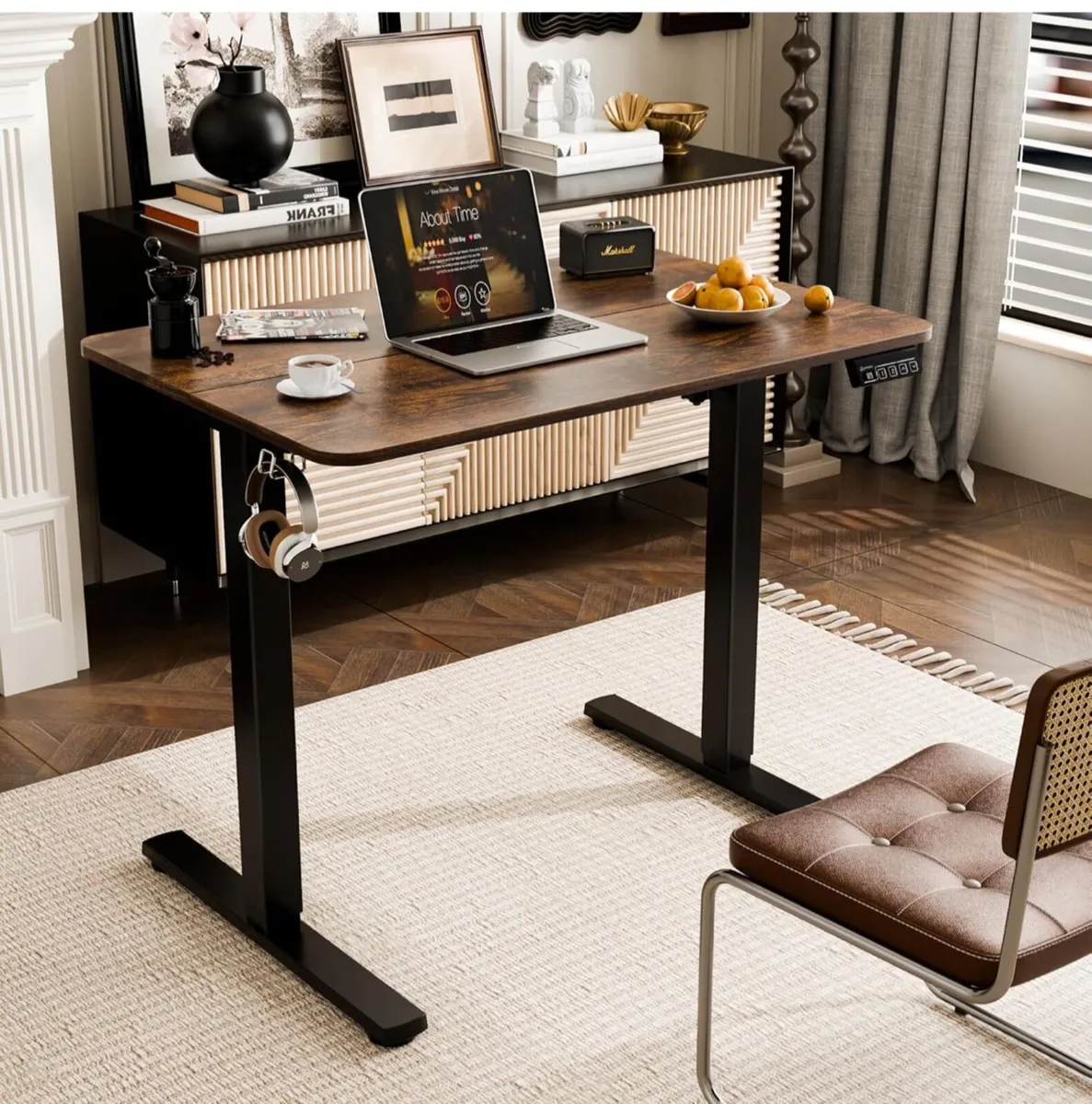 Electric Standing Desk 90x60cm - Image 1