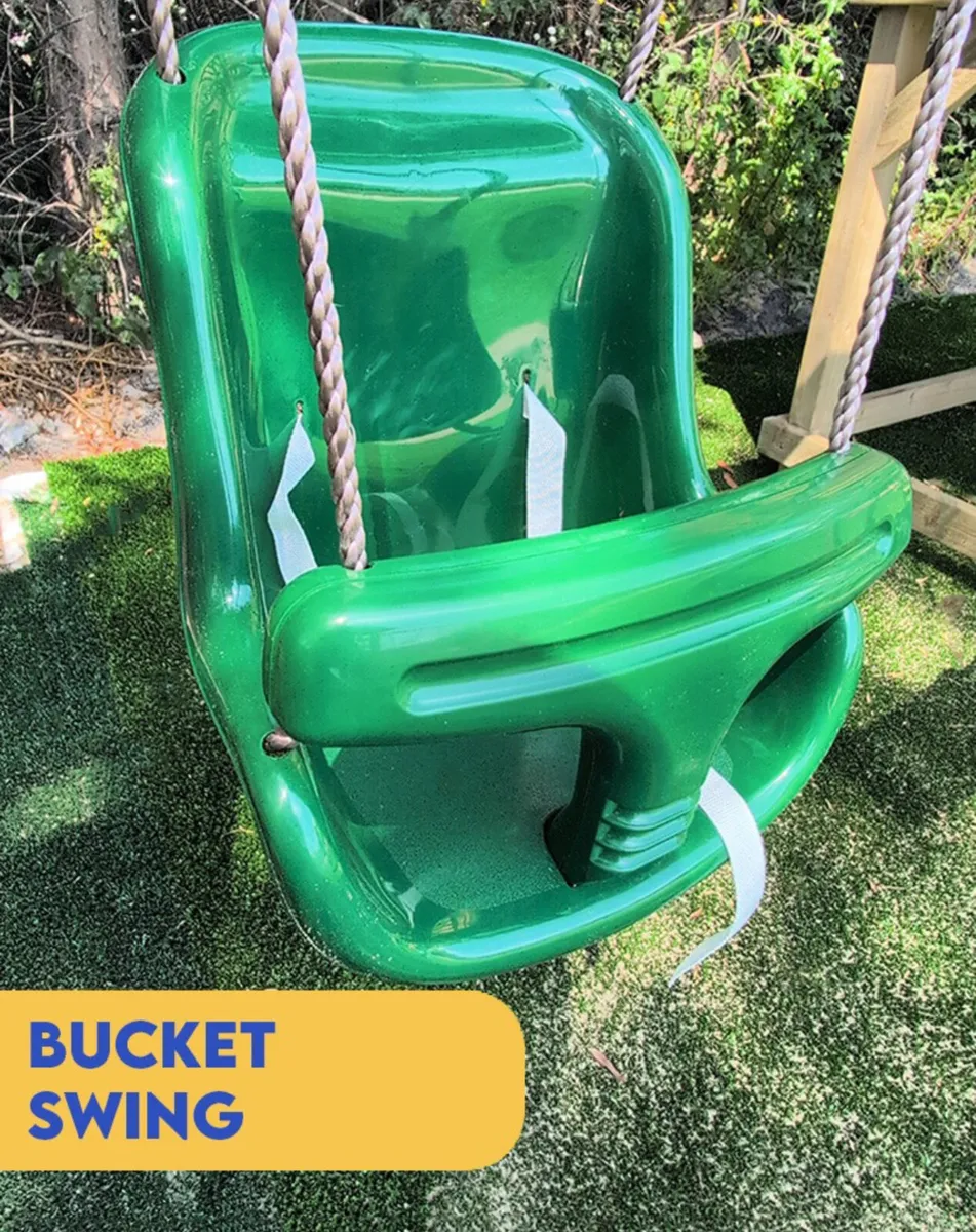 Swing Set with Playhouse Supplied & Fitted - Image 3