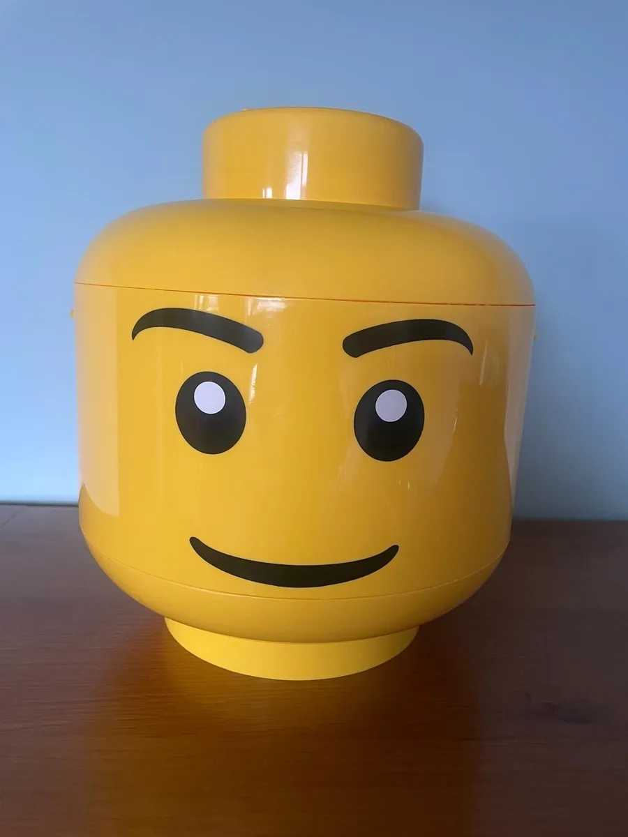Large Lego storage head - Image 1