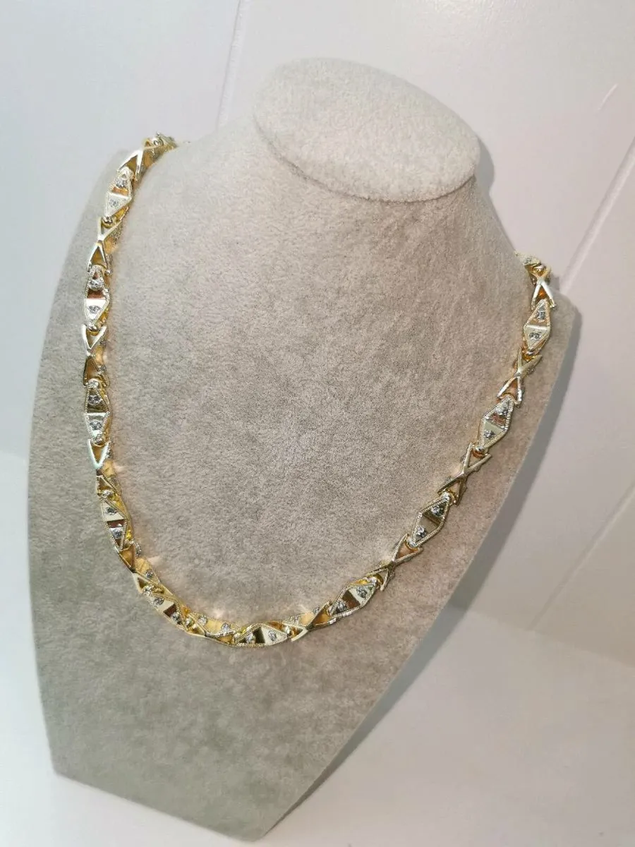 14 carat gold plated chain - Image 2