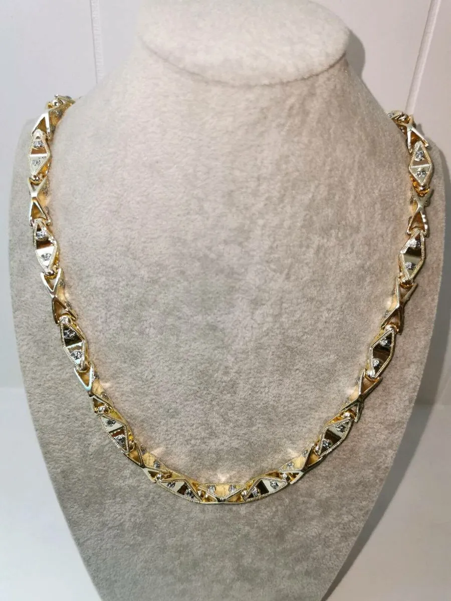 14 carat gold plated chain - Image 1