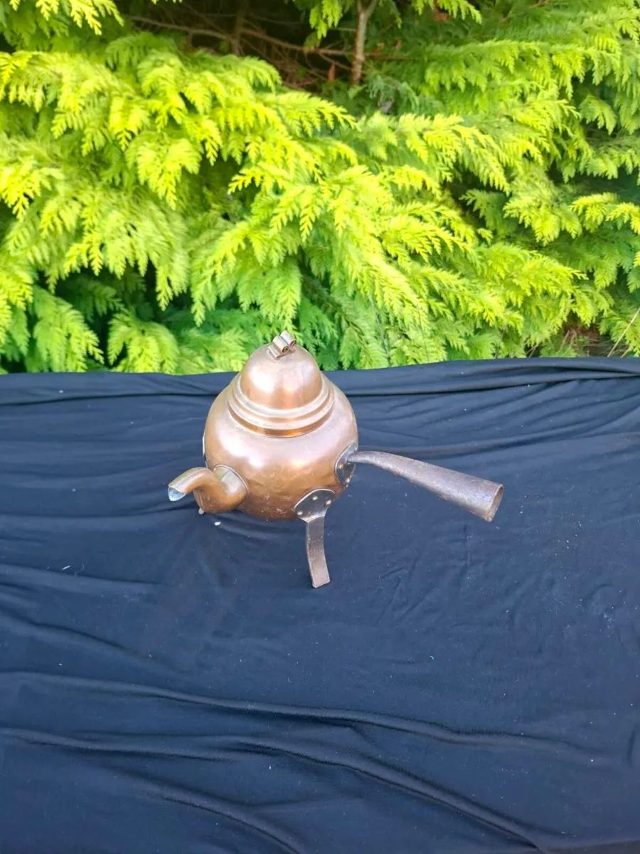 Small copper tea pot - Image 3