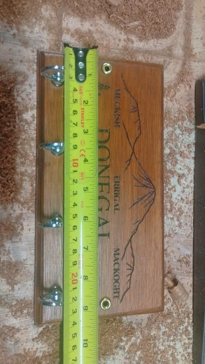 ☘️Donegal peaks wooden key rack-Errigal/ Muckish - Image 4