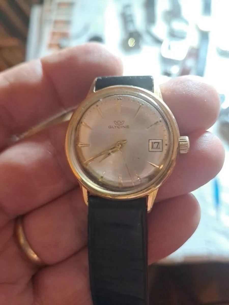 swiss glycine vintage watch - Image 2
