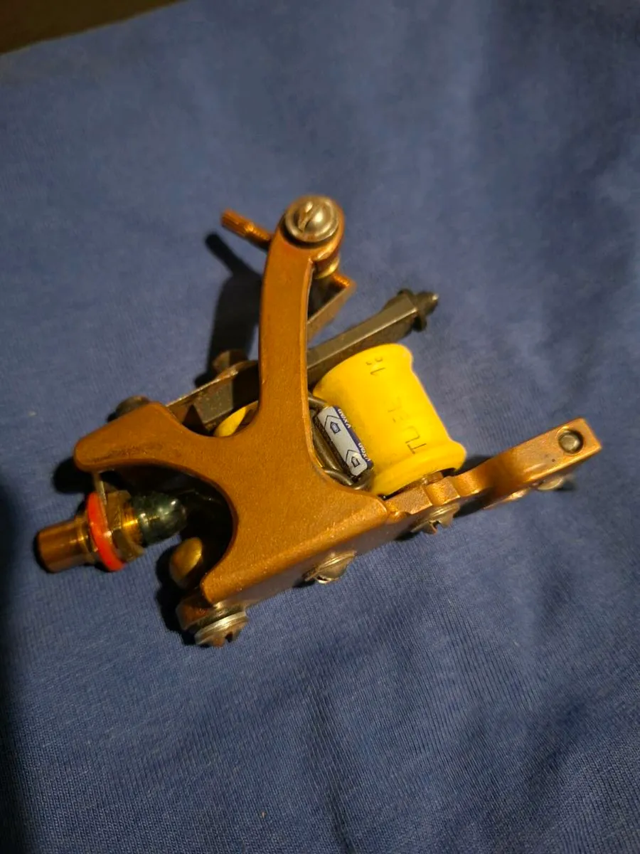 Professional Handmade Tattoo Machine signed - Image 1