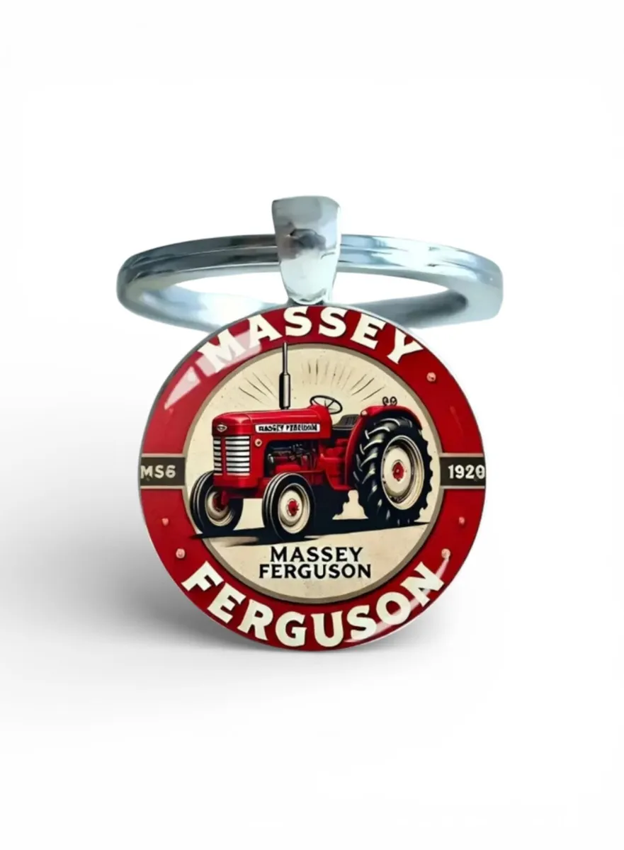 Tractor Keyring Massey Ferguson NEW - Image 1