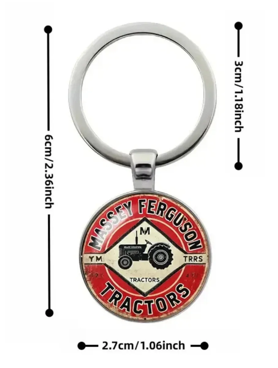Tractor Keyring Massey Ferguson NEW - Image 2