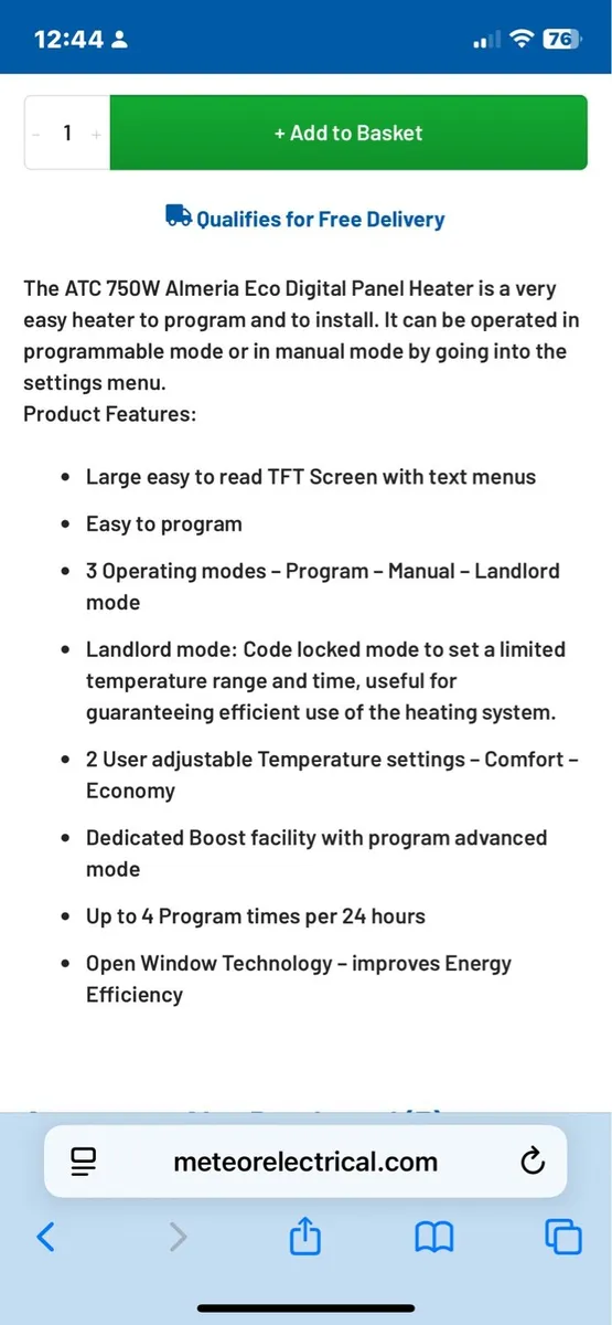 Wall heater - Image 4