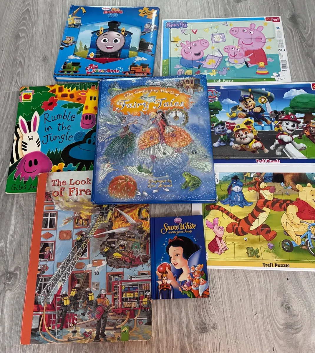 Puzzles and books bundle - Image 2