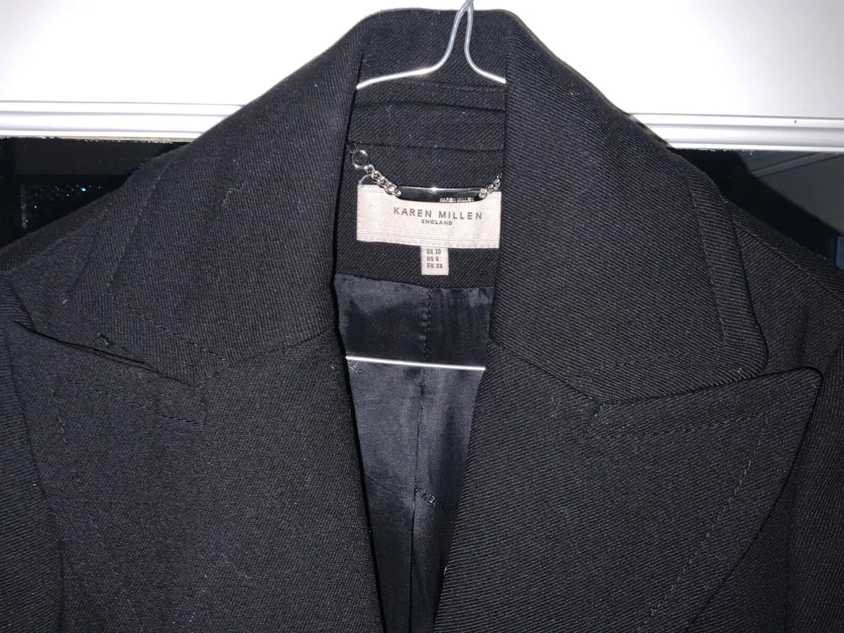 Karen Millen Beautiful Black Coat - Image 3