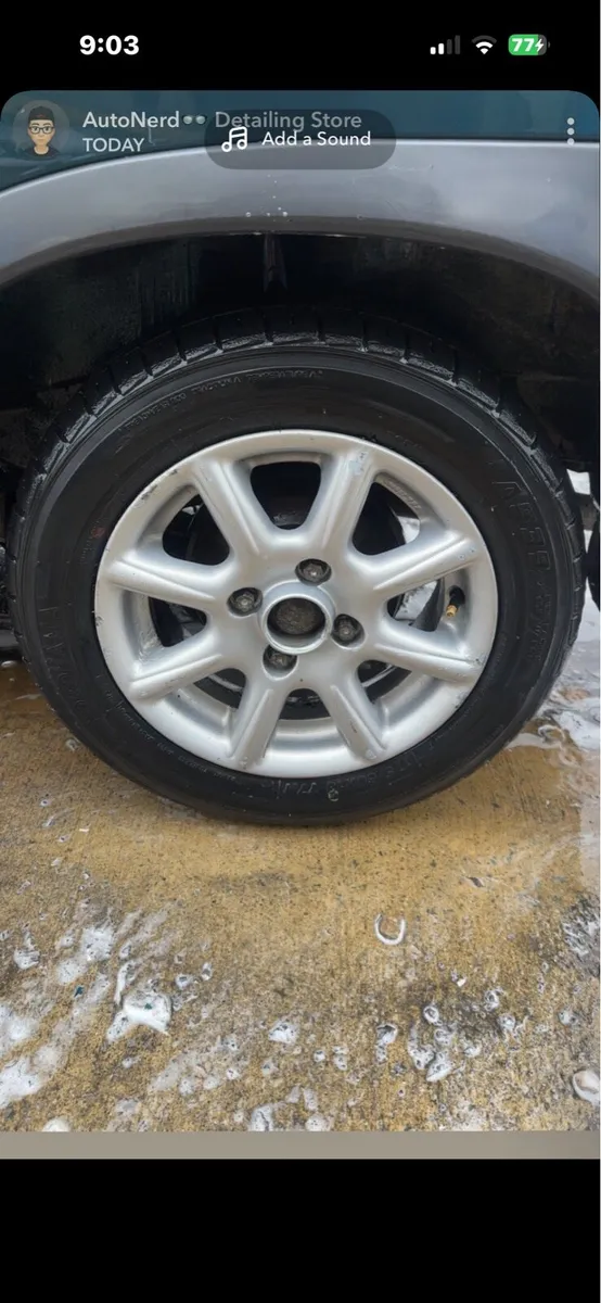 13x5.5 J1000 wheels and tyres