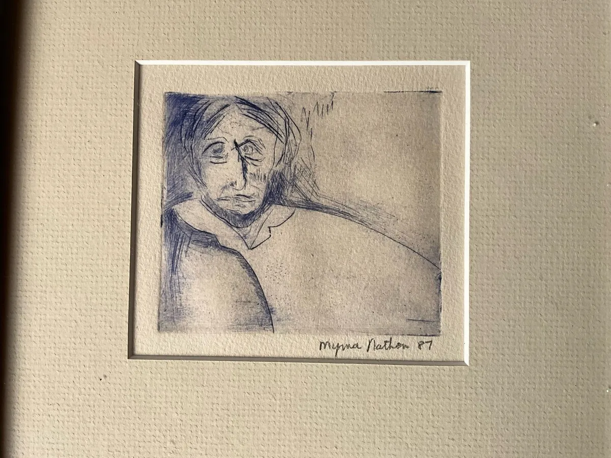 Portrait Sketch of Old Woman - Image 4