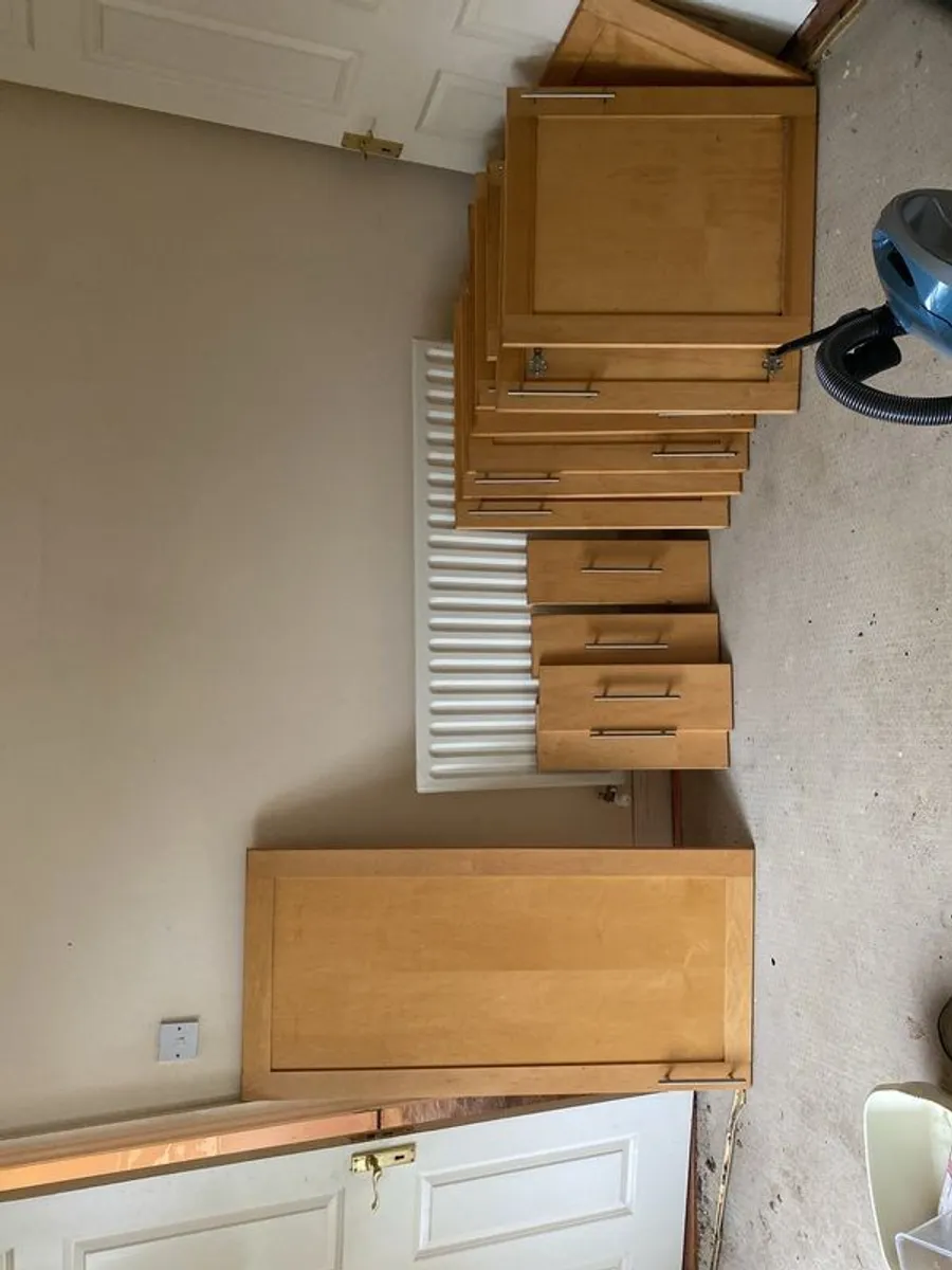 Solid wood kitchen doors - Image 1