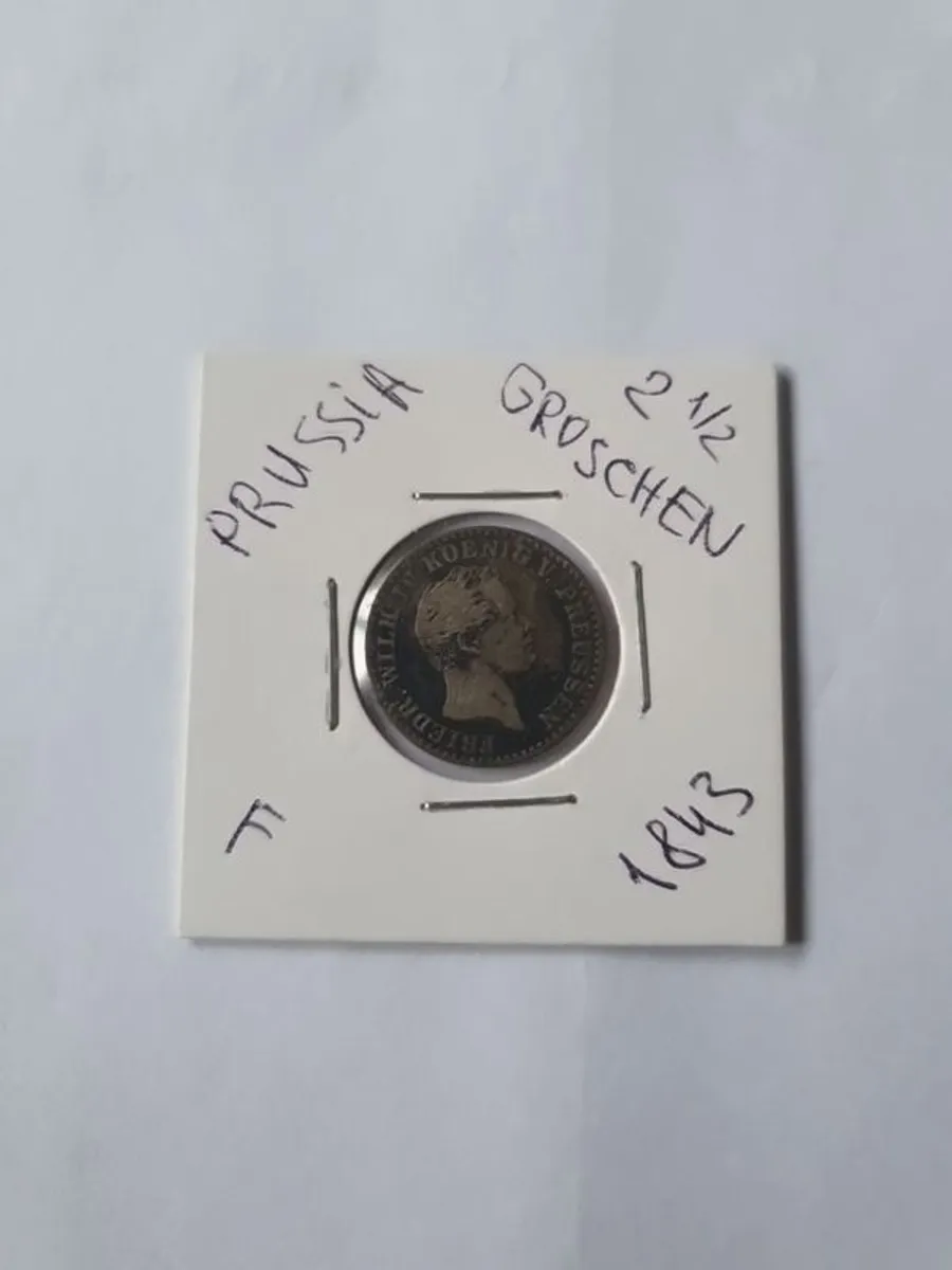 Silver coin - Image 1