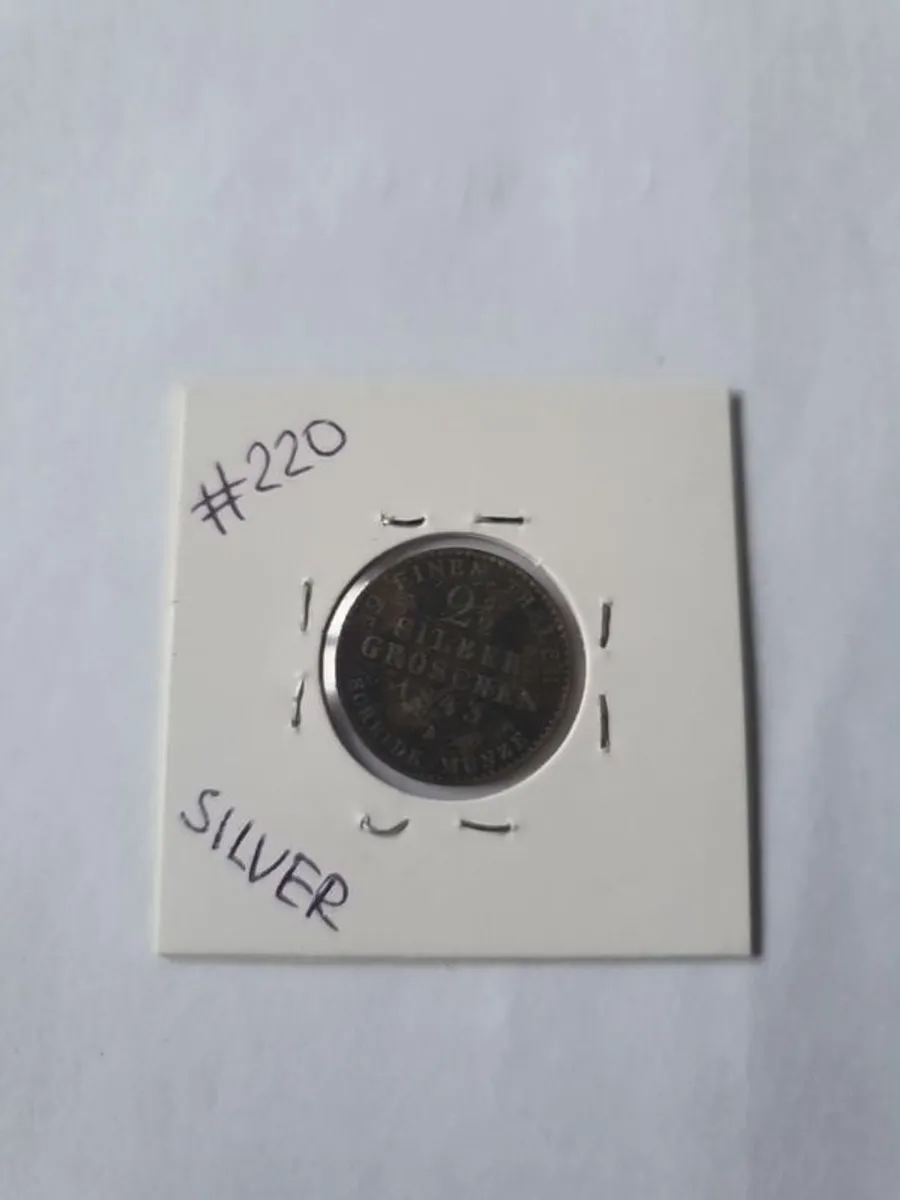Silver coin - Image 2