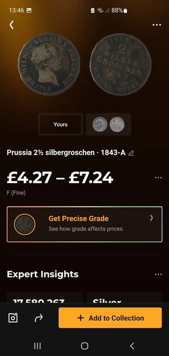 Silver coin - Image 3