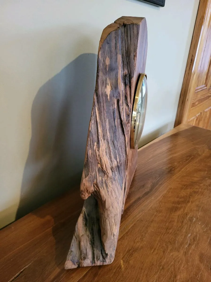 Large Bog Oak Clock - Image 2