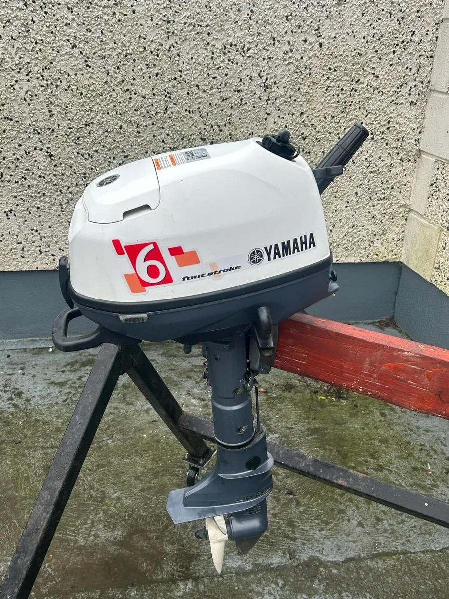 Yamaha 6hp 4 Stroke Outboard Engine - Image 2