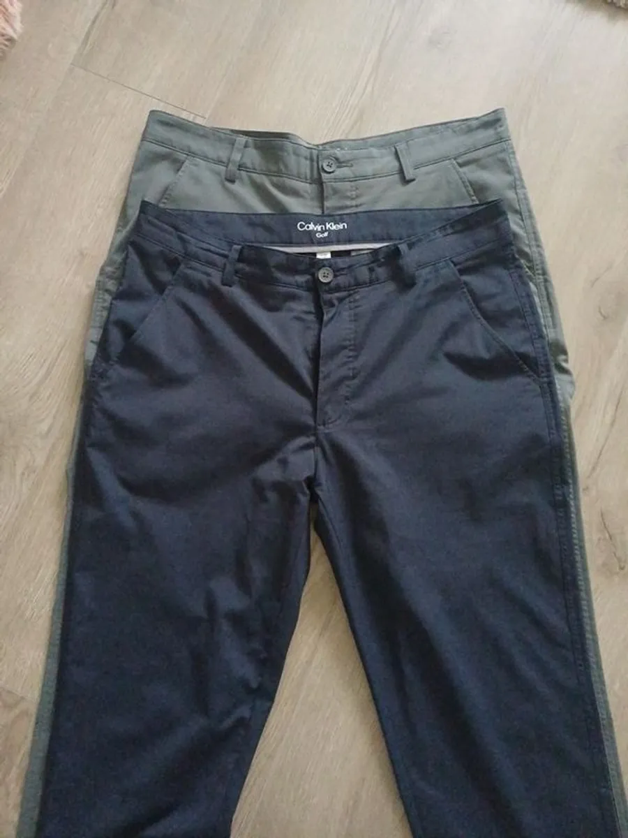 Calvin Klein Performance Golf Trousers - Image 1