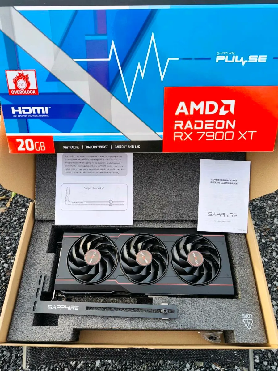 Brand New Sapphire Pulse RX 7900 XT 20GB – Unused - Image 1