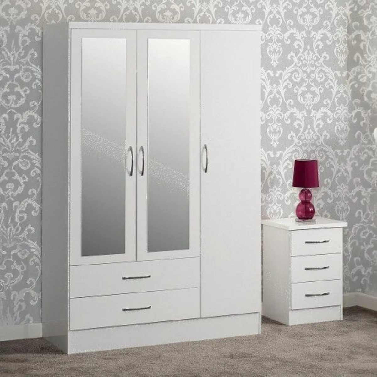 3 DOOR WARDROBES - Image 1