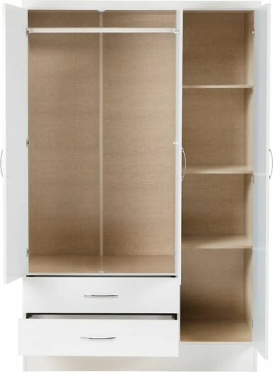 3 DOOR WARDROBES - Image 2