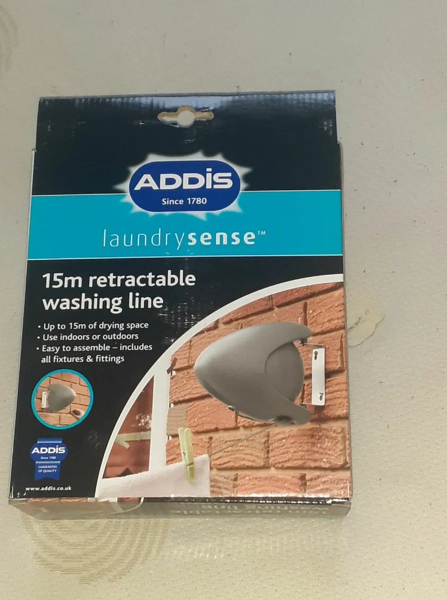 Washing Line - Retractable (15 metres) - Image 1
