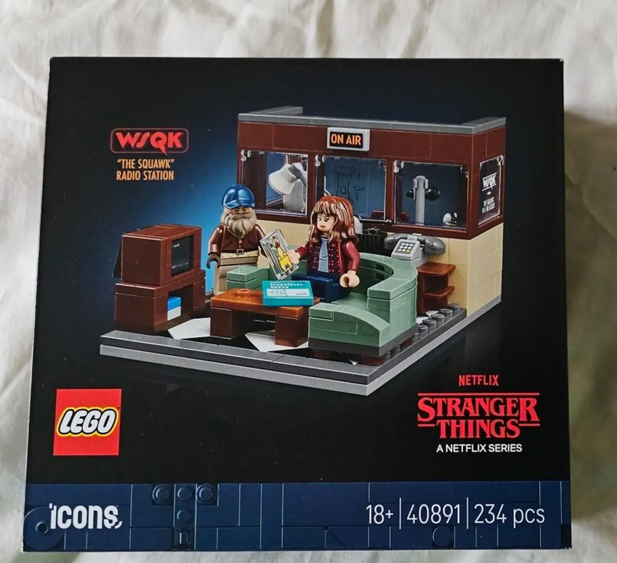 Lego Stranger Things 40891 WSQK Radio Station  BNIB Still Sealed