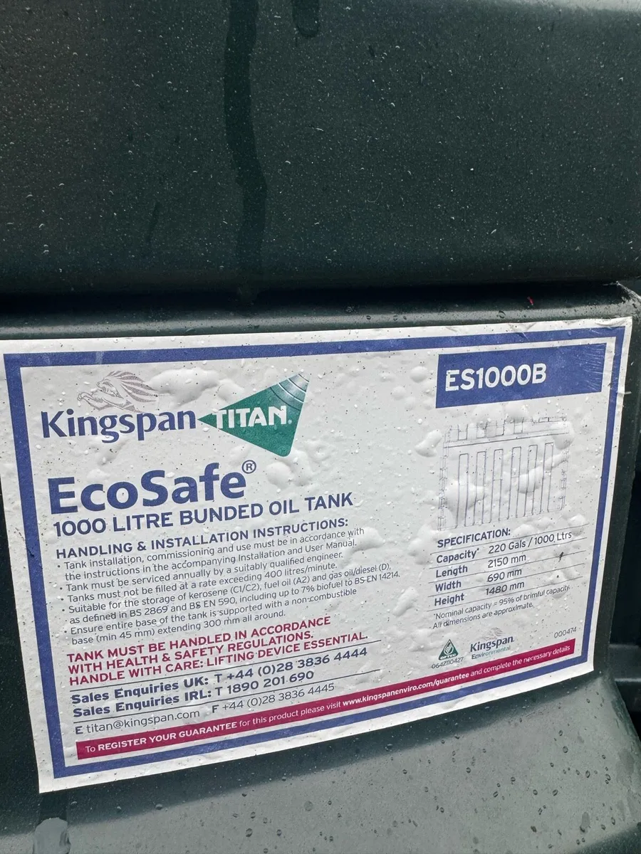 Bunded oil tank - Image 1