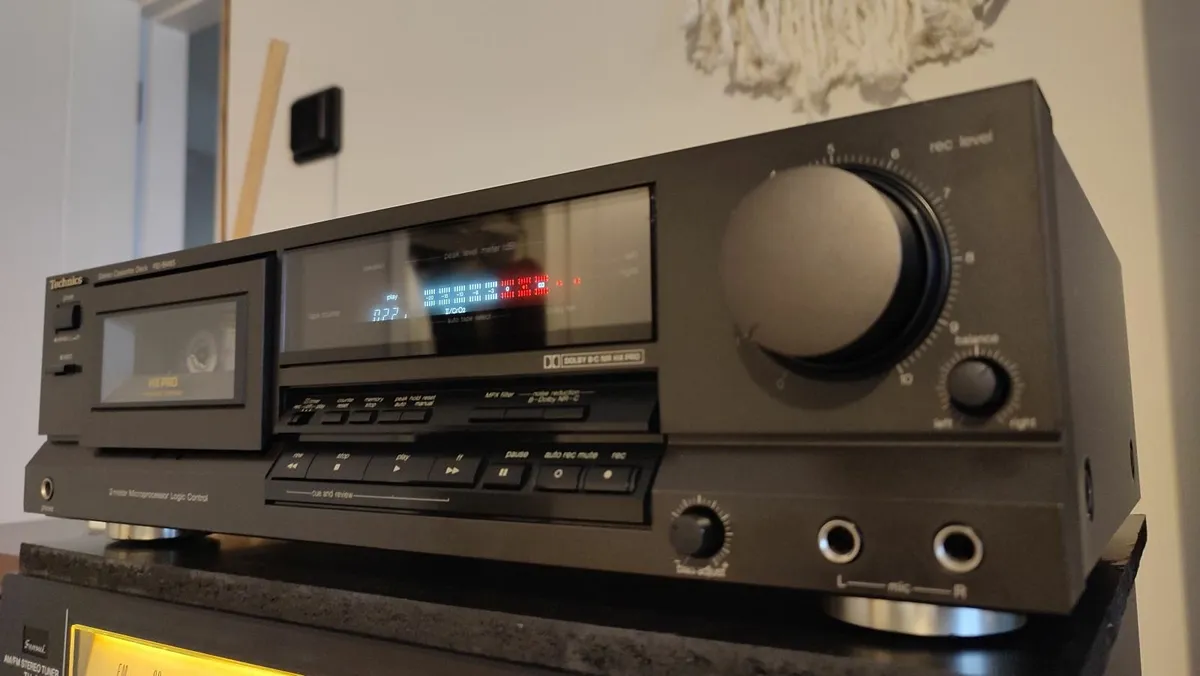 Technics RS-B465 HX Pro. Tape/Cassette Deck. VGC - Image 3