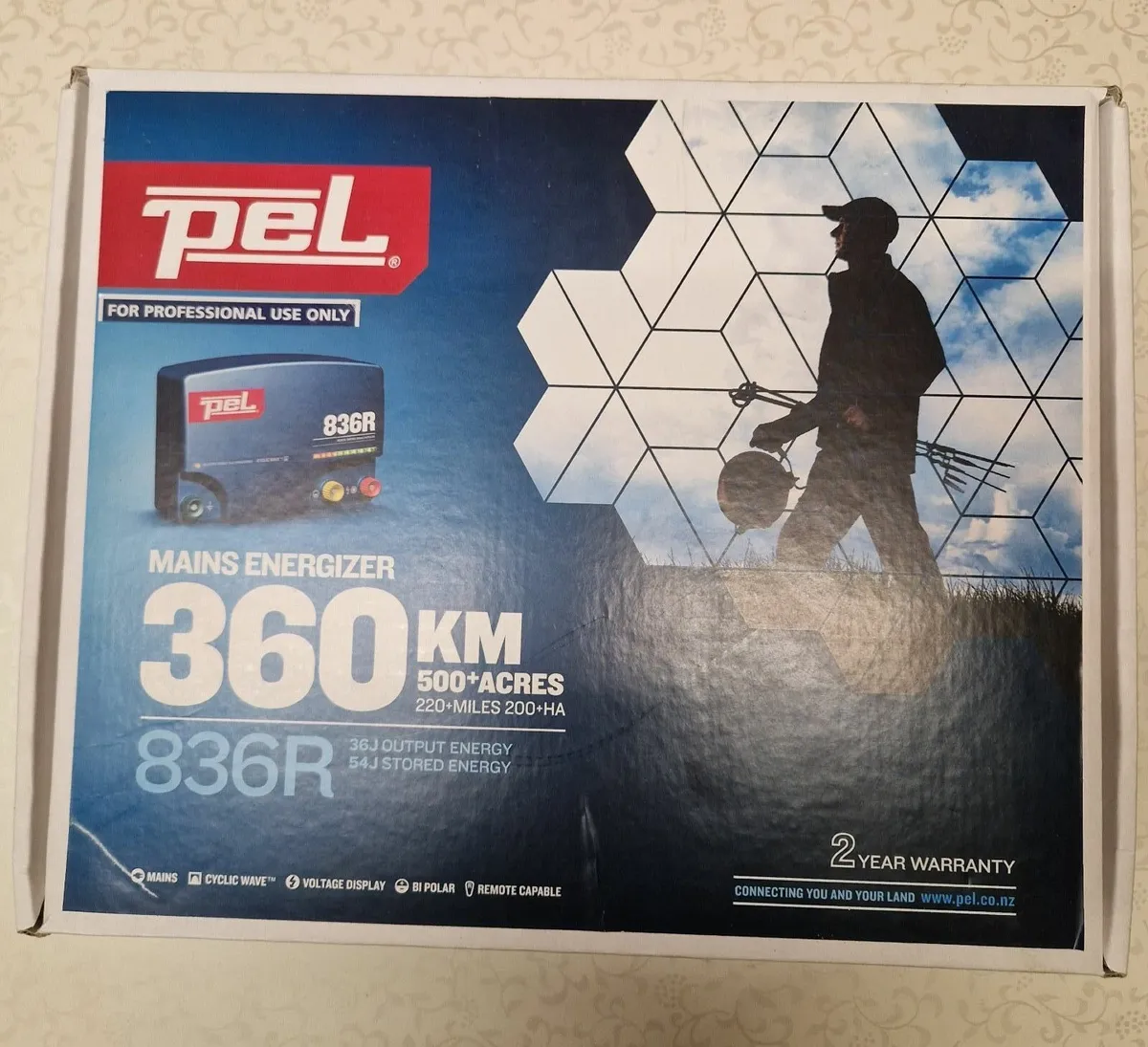 PEL Electric Fencer 36 Output Joules - Image 1