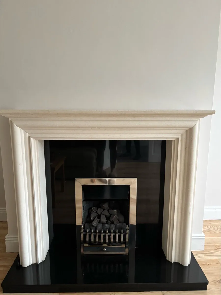 Marble/Granite fireplace & hearth - Image 1