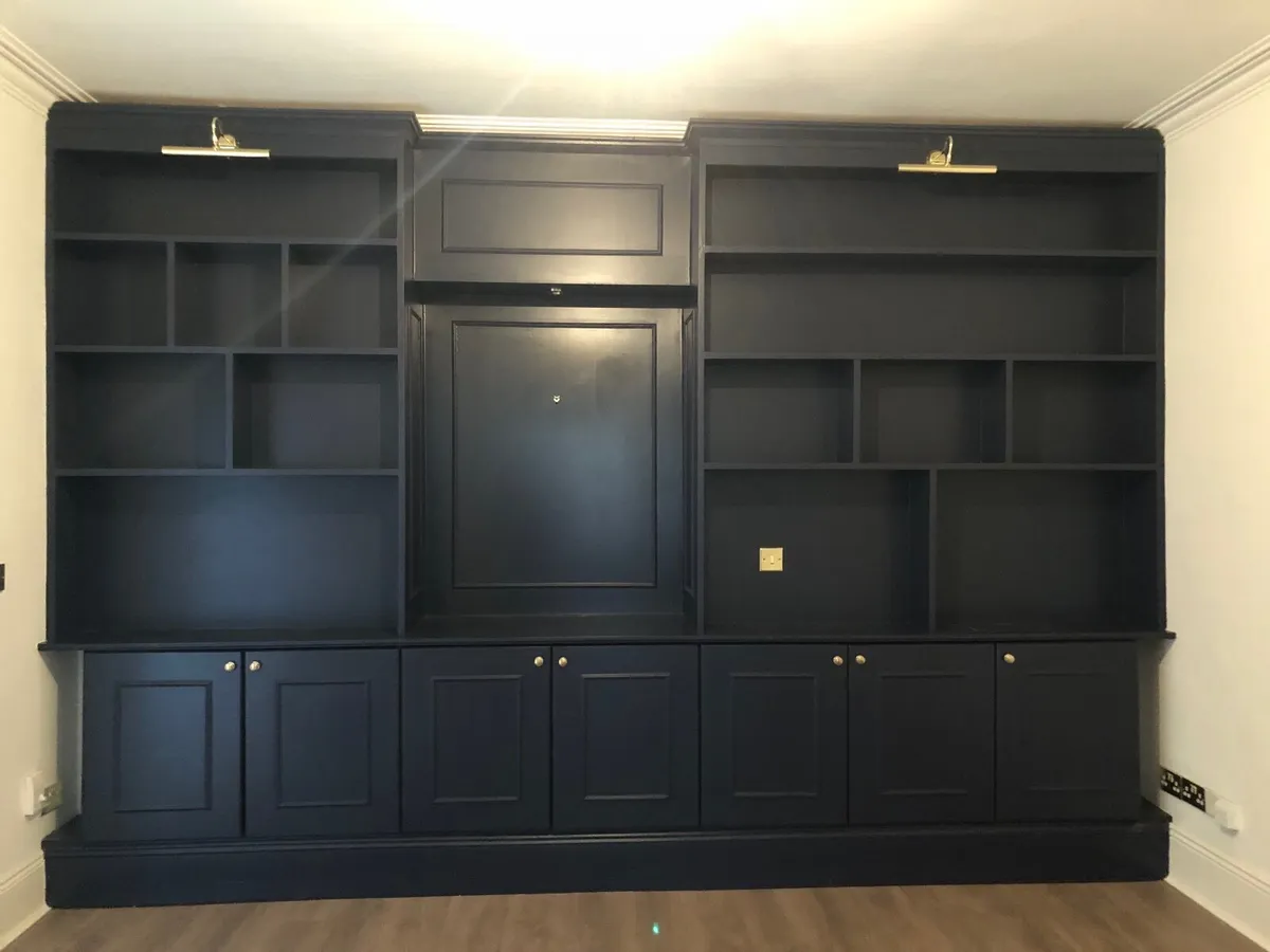 Bespoke office / library wall - Image 1