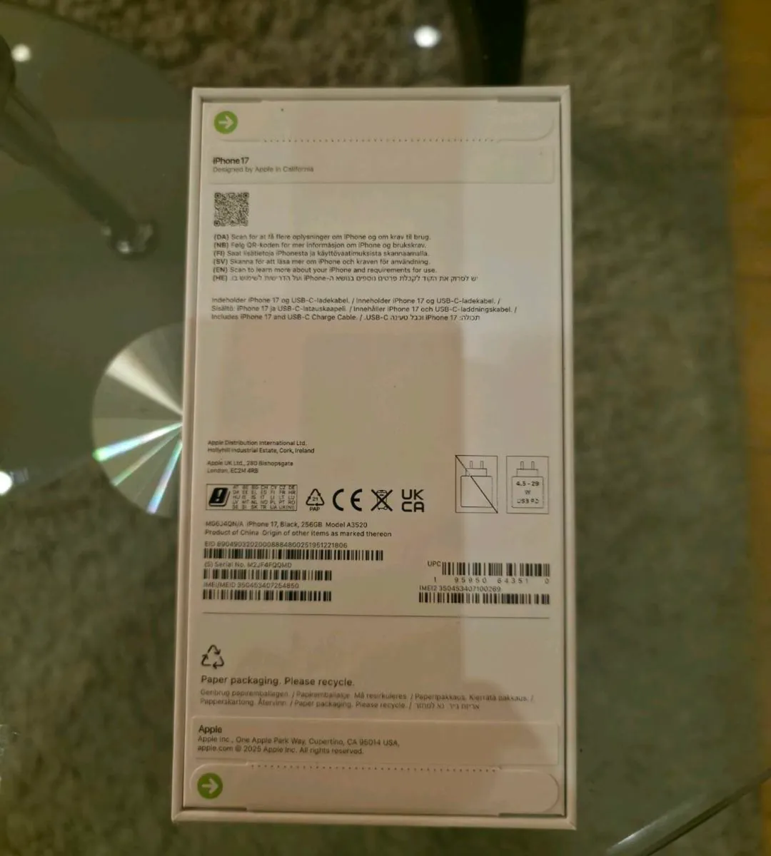 Apple Iphone 17 256GB IRISH - Image 2